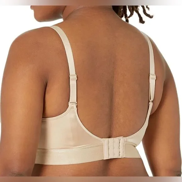 Bali One Smooth U Underwire Bra Full Coverage Bra in Taupe Set of 2 Size 38DD - Picture 2 of 7